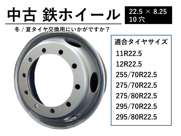 中古鉄ホイール